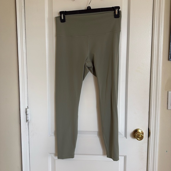 Green LuLu Leggings - Picture 1 of 3